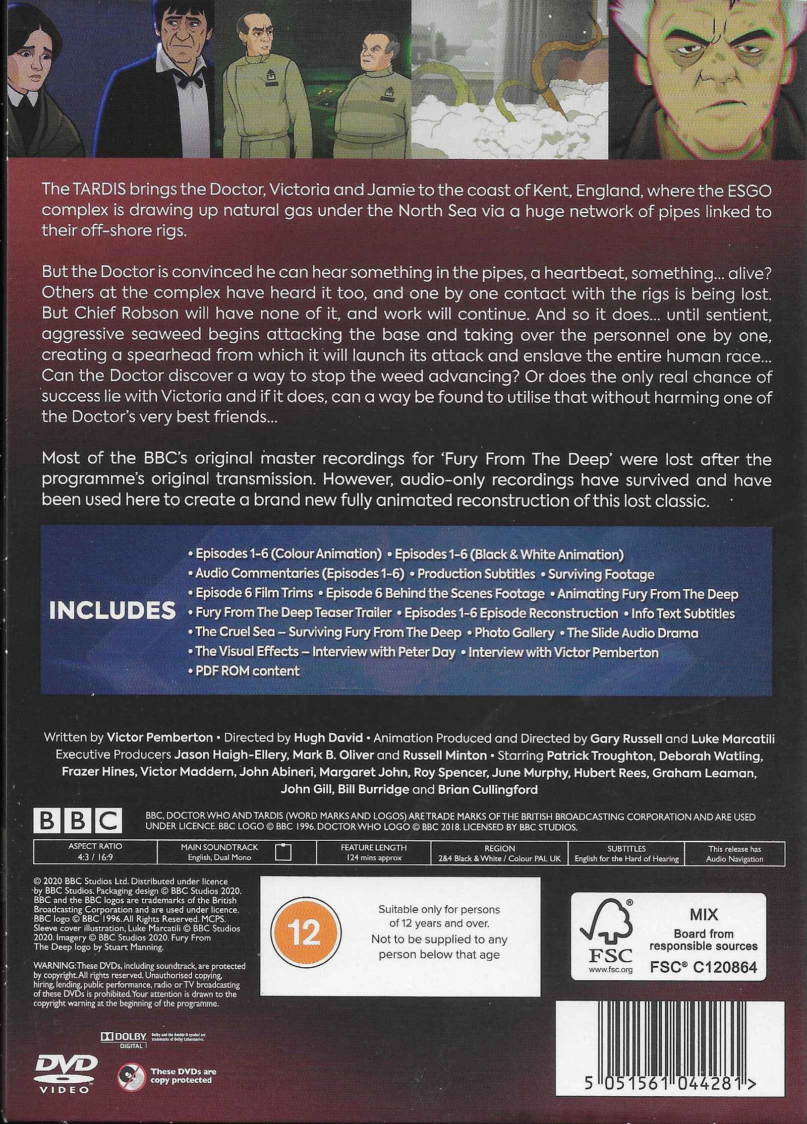 Back cover of BBCDVD 4428